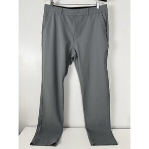 Hurley Men's Pants Performance Stretch Golf Pants Zip Pocket 34X34 Blue‎